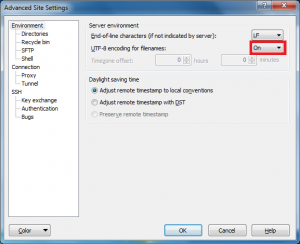 winscp-create-login-encoding